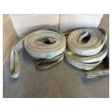 4 HEAVY DUTY LIFTING STRAPS