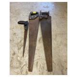3 HAND SAWS