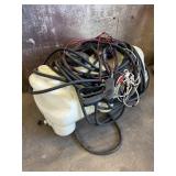 25 GALLON SPRAY TANK W/PUMP & NOZZLE