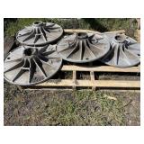 ALUMINUM OUTRIGGER PADS