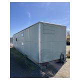 35' MOBILE JOBSITE OFFICE ON SKIDS