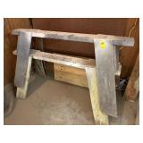 2 SAW HORSES