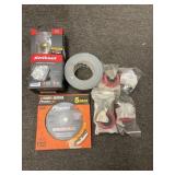 SAW BLADES, CASTORS AND MISC SUPPLIES