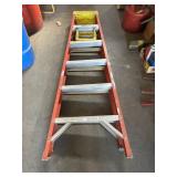 6' FIBER GLASS FOLDING LADDER