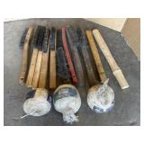 WIRE BRUSHES, TWINE & CANDLES