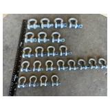 1/2' & 5/16' SHACKLES