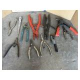 SPECIALTY PLYERS, CHANNEL LOCKS & RIVET GUN