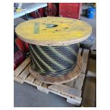 SPOOL OF 7/8 INCH WIRE ROPE