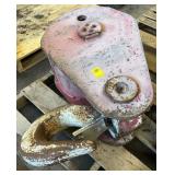 MULTI SHEAVE CRANE BLOCK W/HOOK