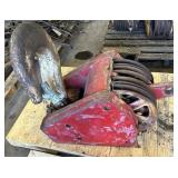 HEAVY DUTY CRANE HOOK BLOCK MULTI SHEAVE