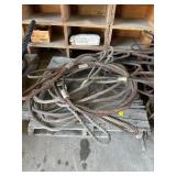PALLET OF WIRE ROPE SLINGS