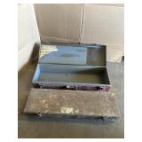 2 EMPTY METAL TOOL BOXES