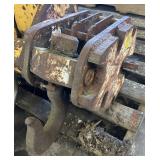 LARGE MULTI SHEAVE CRANE BLOCK