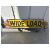 WIDE LOAD SIGN