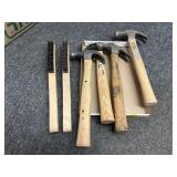 WIREBRUSHES AND HAMMERS