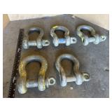 5 - 1 1/8' SHACKLES