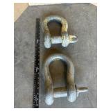 2 - 1 1/2' SHACKLES