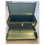 METAL TOOL BOX-NO TOOLS
