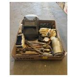 TORCH TIPS, WELDERS HELMET, REGULATOR & GLOVES