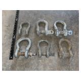 4 - 1' & 2 - 7/8' SHACKLES