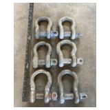 6 - 1' SHACKLES