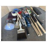 2 BOXES OF PAINTING SUPPLIES