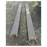 10FT FORKLIFT EXTENSIONS