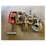 RIDGID PIPE CUTTER & PIPE CLAMPS