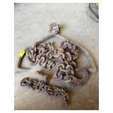 LOG TONGS AND CHAIN