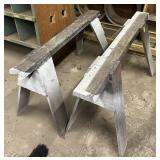 2 SAW HORSES