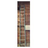12' WERNER FIBERGLASS LADDER