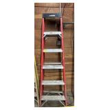 6' HUSKY FIBERGLASS A-FRAME LADDER