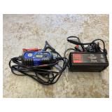 2 BATTERY CHARGERS