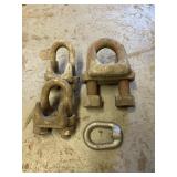 LARGE CABLE CLAMPS