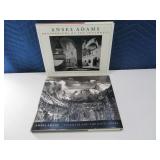 (2) Books: ANSEL ADAMS Hardback Photography