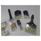 (5) New Liquitex Artist Painting Brushes