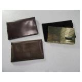 (3) Pocket Business Card Carriers