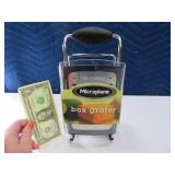 New MICROPLANCE Box Cheese Grater 10"