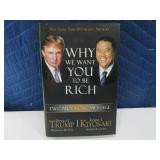 Hardback Book: TRUMP & KIYOSAKI Wanna Be Rich