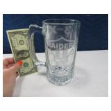 RAIDERS Ovrszd Glass Mug 3X SuperBowl Champs