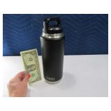 YETI Black 10" Vaccuum Bottle EXC