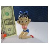 5" BETTY BOOP USA Swimsuit Figurine