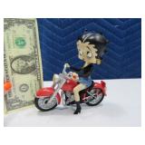 6" BETTY BOOP On Motorcycle Figurine