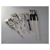 (6) New BOB ROSS Artist Paint Brushes $100++