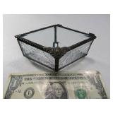 Diamond Beautiful 4" Trinket Box