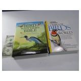 (2) Hrdbck Books: BIRDS Watcher Bible & World