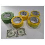 (5) Rolls FROG TAPE Paintng Tape Flat & Design