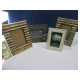 (4) New MetalType Modern Picture Frames $$
