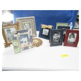 (9) New Asst Wood Modern Picture Frames