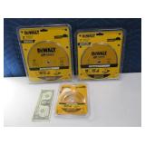 (3) New DeWalt 4"/7"/8" Diamond Cutting Blades